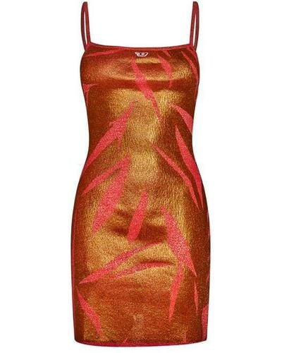 DIESEL M-areah Mini Dress - Brown