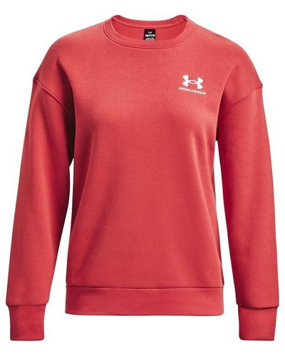 Under Armour Armour Essential Crew Jumper - Red