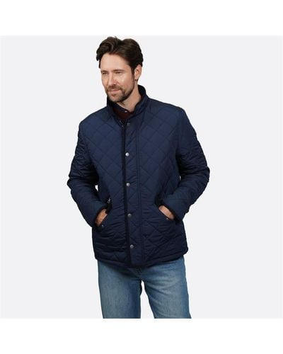 Howick Quilted Jacket - Blue