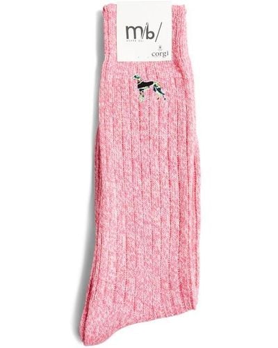 Ted Baker Ted Embroid Sock Ld99 - Pink