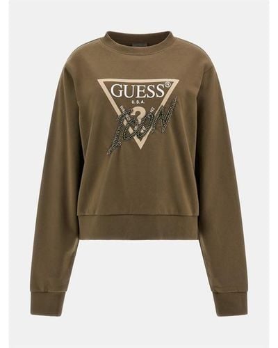 Guess Icon Cn Swt Ld33 - Green