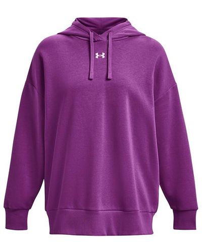 Under Armour Rival Flc Os Hdi Ld99 - Purple
