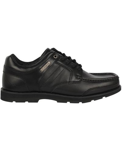 Kangol Harrow Leather Shoes - Black