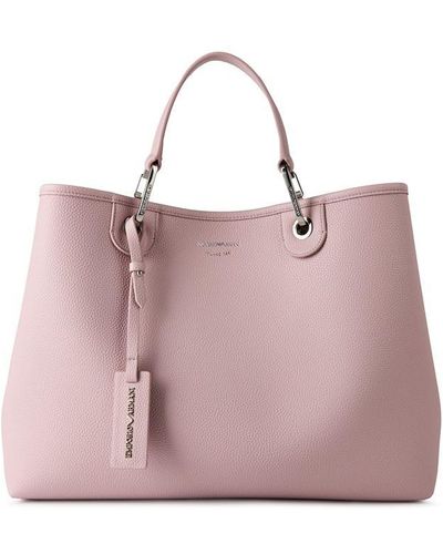 Emporio Armani Shopper Tote Bag - Pink