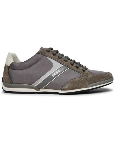 hugo boss saturn mesh trainers