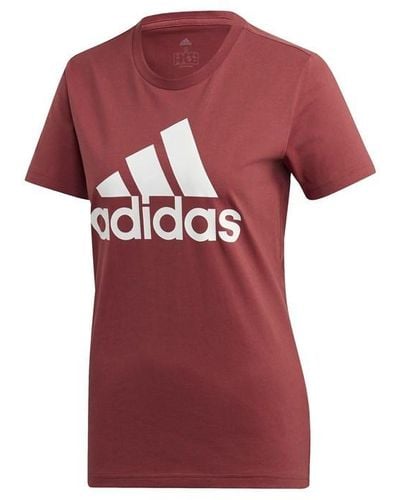 adidas W Bos Co Tee Ld99 - Red