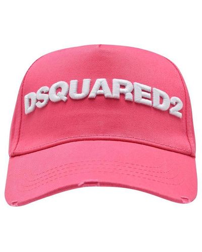 DSquared² Logo Baseball Cap - Pink