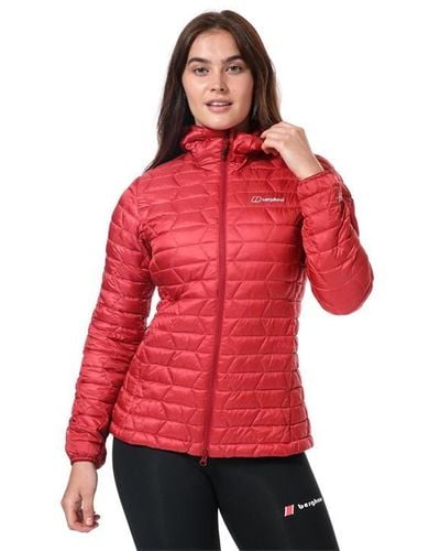 Berghaus Cuillin Insulated Hooded Jacket - Red