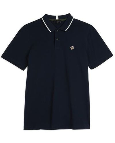 Ted Baker Camdn Polo Shirt - Blue