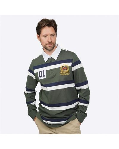 Howick Long Sleeve Rugby Shirt - Green