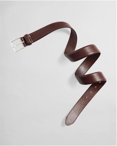 GANT Leather Belt - White