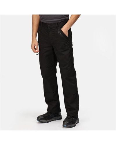 Regatta Pro Action Workwear Trousers (short Leg) - Black