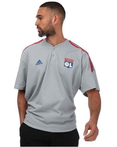 adidas Lyon Tiro 21 Training Polo Shirt - Grey