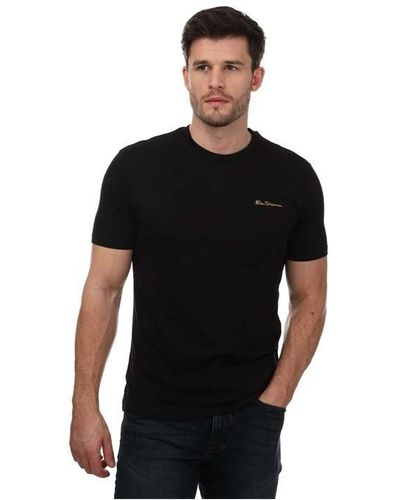Ben Sherman Script Logo T-shirt - Black