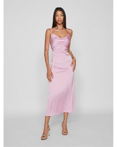 Vila Avenna Maxi Dress - Pink