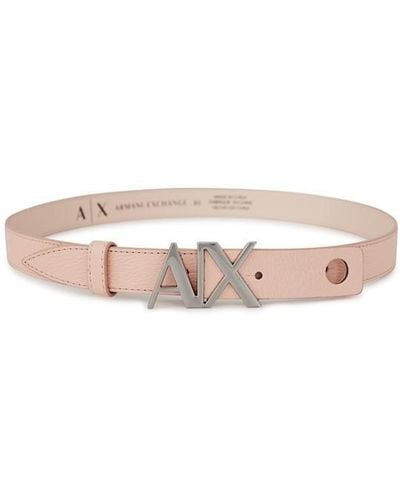 Armani Exchange Woman's Belt - Pink