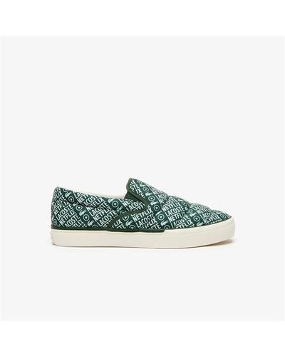 Lacoste Jump Serve Slip On Shoes - Green