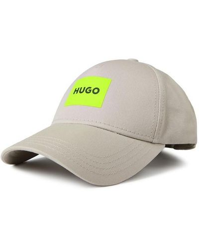HUGO Jude Logo Cap Sn42 - Grey