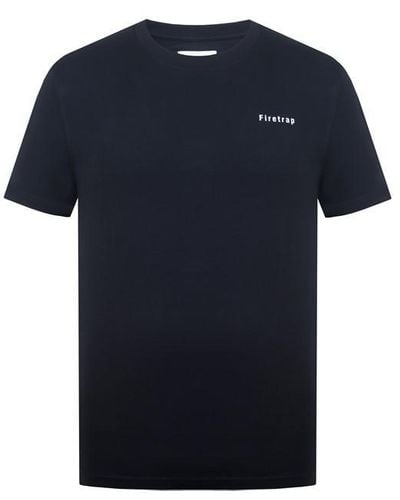 Firetrap Trek T Shirt - Black