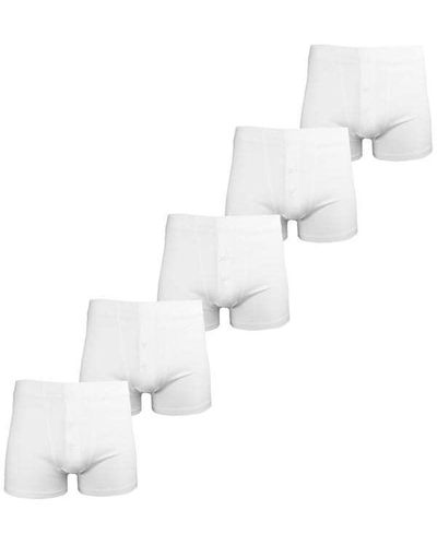 Donnay Comfort-fit Boxer 5-pack - White