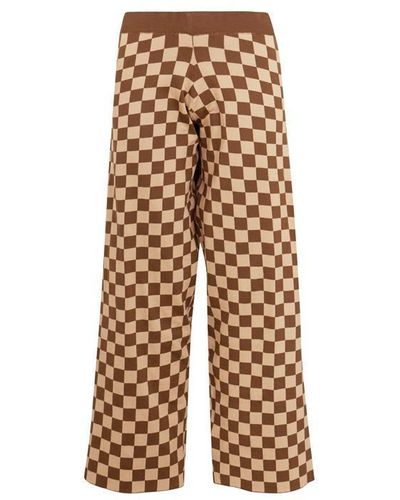 Daisy Street Knitted Trousers - Natural