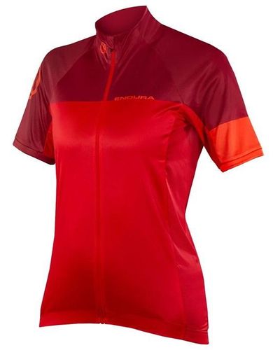 Endura Hyperon Short Sleeve Jersey - Red
