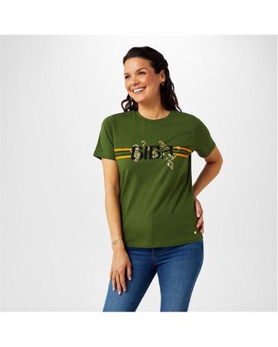 Biba Logo T-shirt - Green