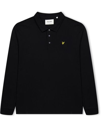 Lyle & Scott Lyle Ls Polo Shirt Sn99 - Black