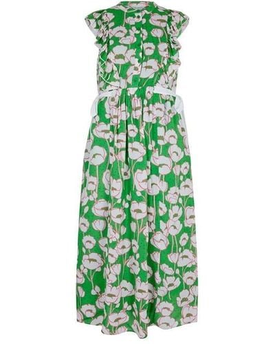 Ted Baker Tindraa Floral Dress - Green