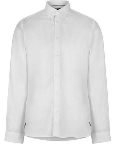 Ted Baker Holme Slim Fit Shirt - White