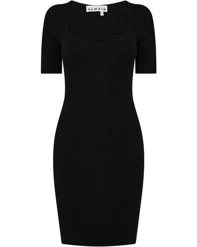 Remain Syma Dress Ld34 - Black