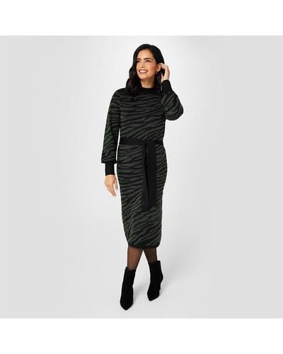 Biba Knitted Dress - Black