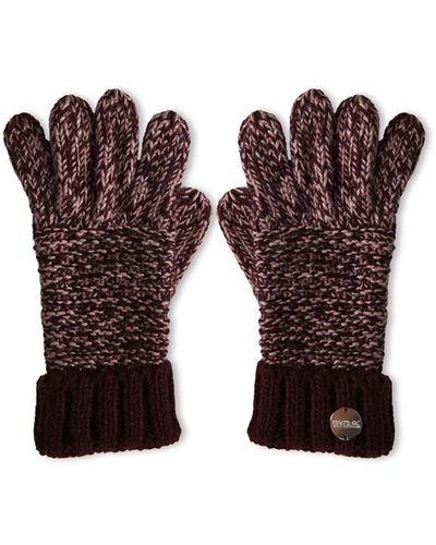 Regatta Frosty Iv Knit Gloves Knitted Glove - Brown