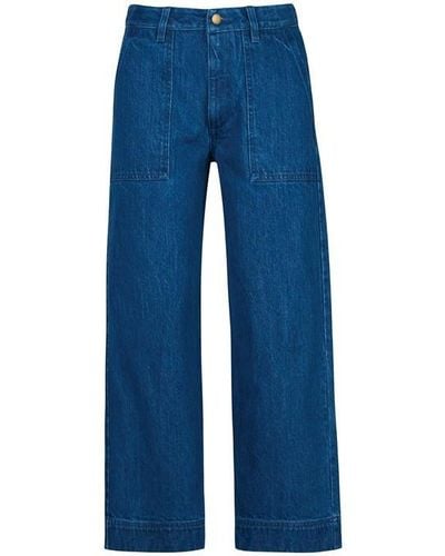 Barbour Southport Cropped Jeans - Blue