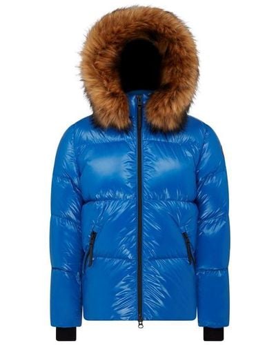 ARCTIC ARMY 's Faux Puffer Jacket - Blue