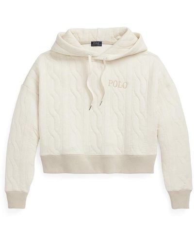 Polo Ralph Lauren Quilted Hoodie - Natural