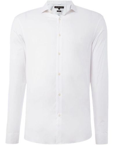 Michael Kors Long Sleeved Logo Shirt - White