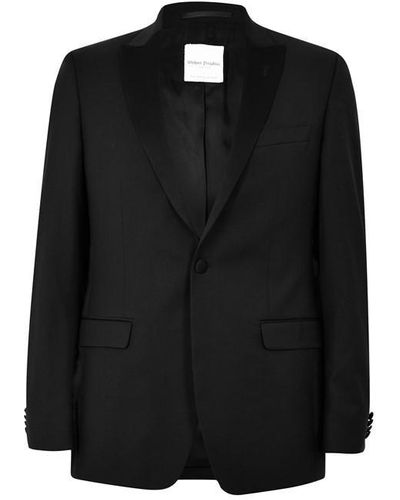 Without Prejudice Messina Slim Fit Tux Jacket - Black