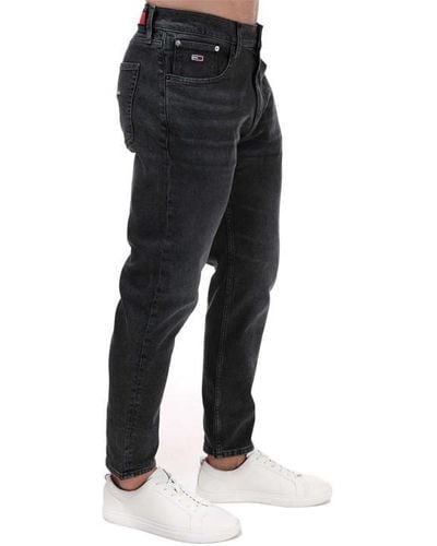 Tommy Hilfiger Relaxed Tapered Jeans - Black