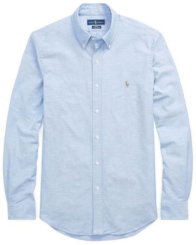 Polo Ralph Lauren Slim Fit Oxford Shirt - Blue