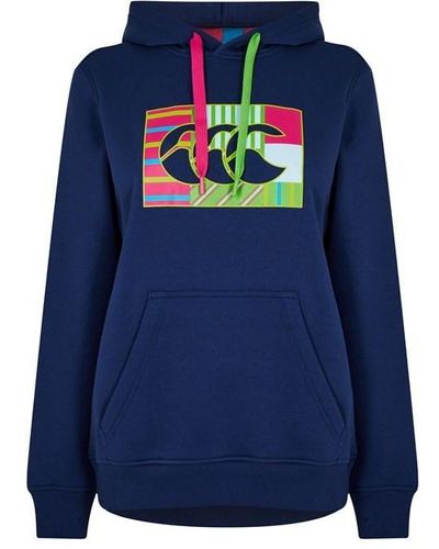 Canterbury Uglies Hoody Ld31 in Blue Lyst UK