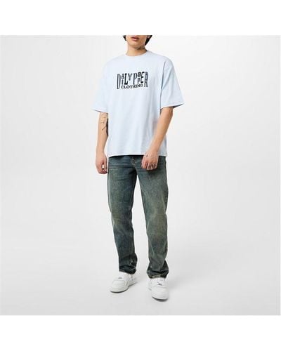 Daily Paper Paper Boxy T-shirt Sn42 - Blue