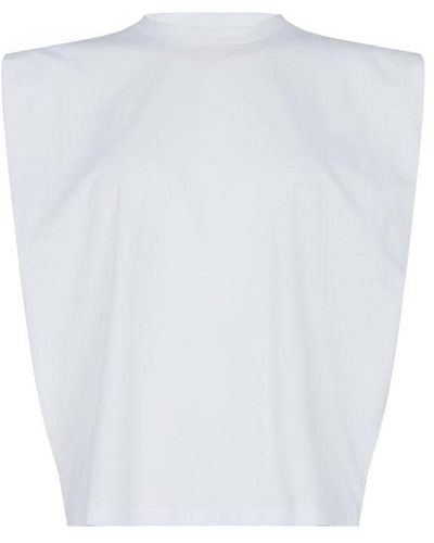 French Connection Sleeveless Shirt - White