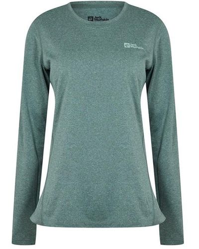 Jack Wolfskin Sky Thermal Top Ld41 - Green