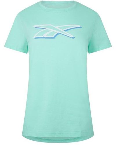 Reebok S Vector Graphic T-shirt Cornflower Blue Xs
