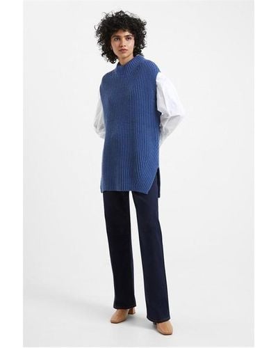 French Connection Fc Lily Mozart Vest Ld34 - Blue
