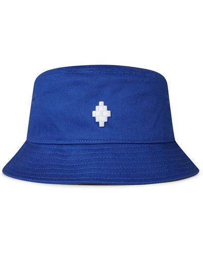 Marcelo Burlon Cross Bucket Hat - Blue
