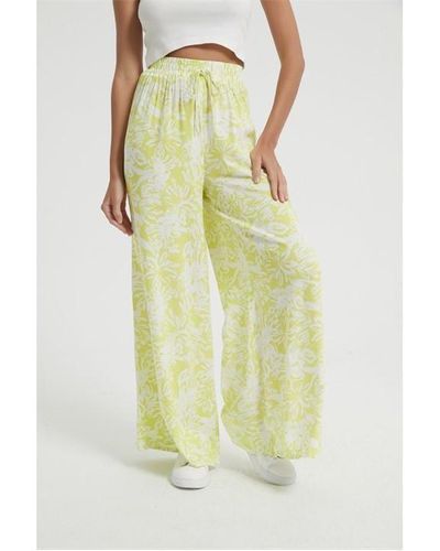 Be You Beach Trousers - Yellow