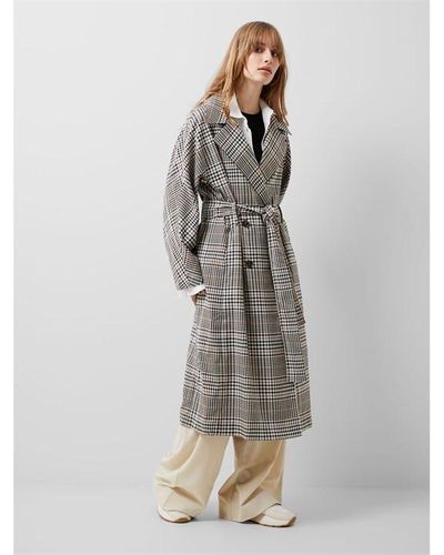 French Connection Fc Dandy Trench Ld42 - Grey