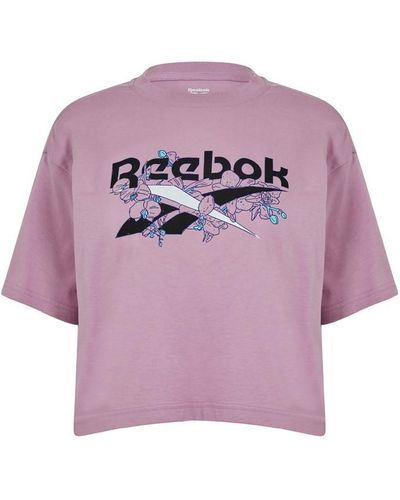 Reebok Quirky Tee Ld99 - Purple